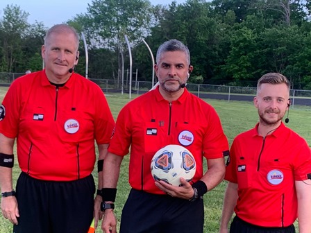 CSOA Referee Crew - Cardinal District Boys Final, May 20, 2022 